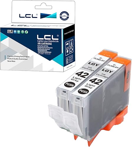 Miniatura 7 de LCL Cartucho de tinta de repuesto compatible para Canon CLI42 CLI-42 Y CLI-42Y Pro-100 Pro-100S (paquete de 2 unidades) Amarillo,Foto