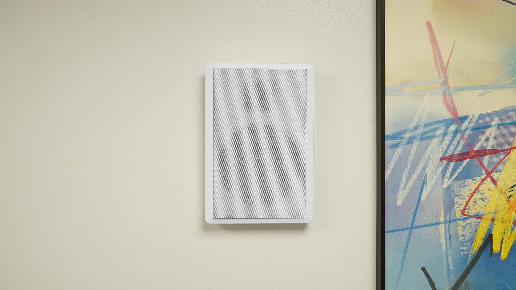 Rockville BLUAMP 150 Home Stereo Bluetooth Amplifier Receiver Optical/Phono/RCA Bundle with (4) Rockville RockSlim White Home Theater Speakers