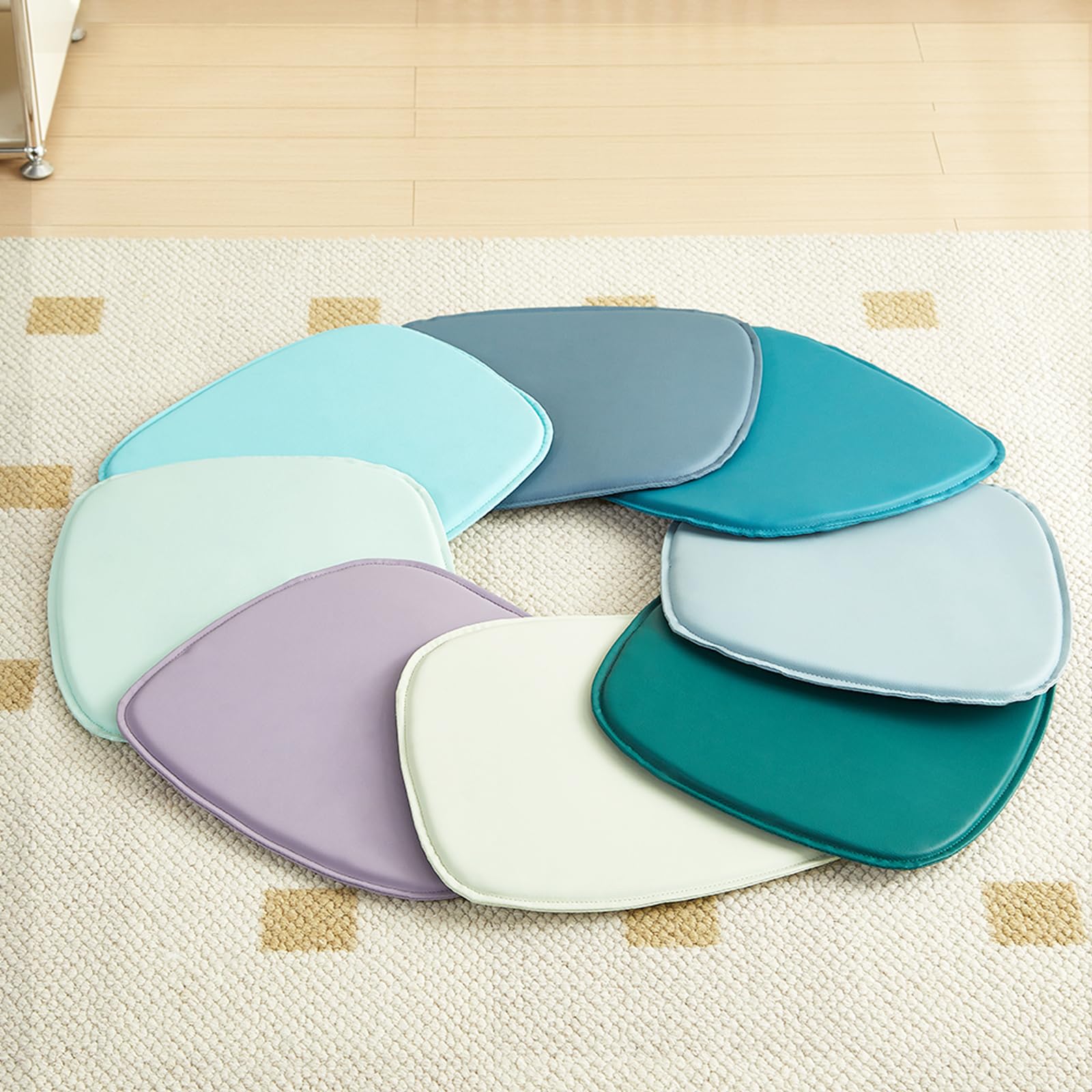 YAJ - Coussins De Chaise De Jardin 4 Pcs Noir 120x50x7 Cm 1