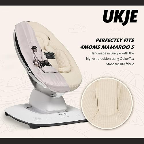 Miniatura 3 de Ukje Columpio compatible con 4moms mamaRoo 5 Rockaroo Baby Swing, inserto de columpio para recién nacido, cubierta de balancín para bebé, accesorios