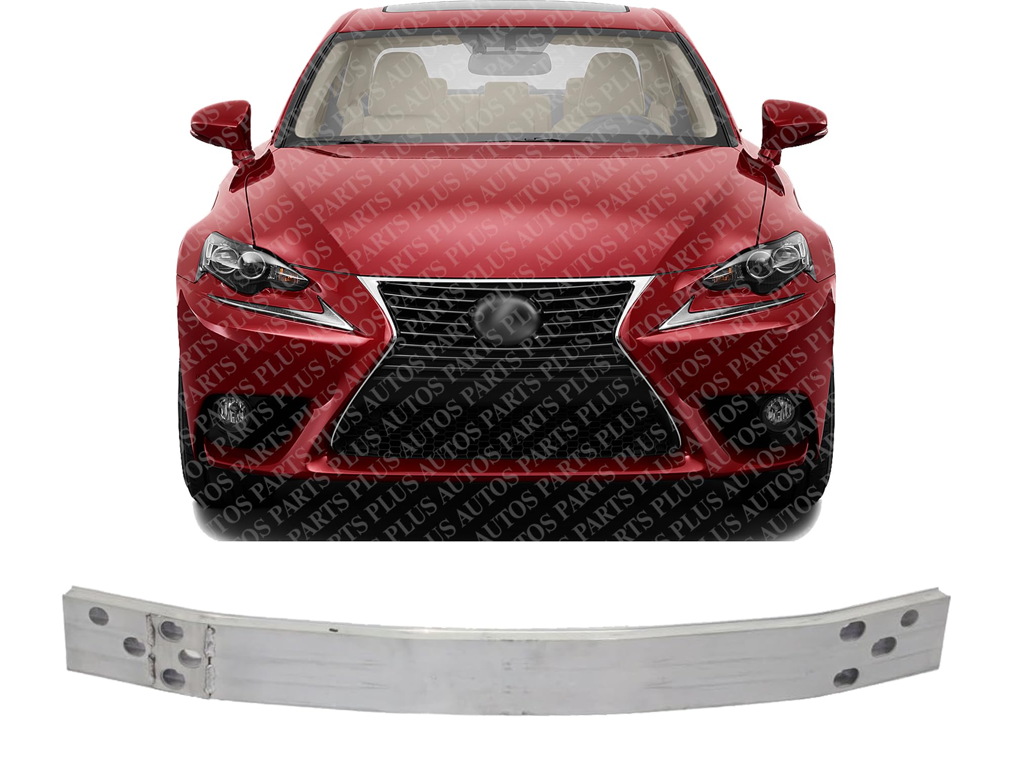 Garage-Pro Moldura De Rejilla Compatible Con Lexus IS200T/IS250/ IS300/IS350 2014-2016 Cromo Con Paquete F Sport