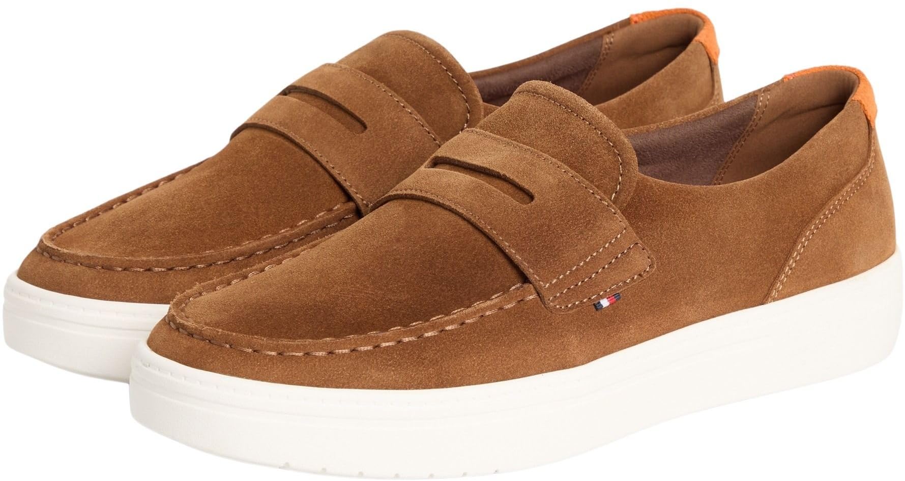 Tommy Hilfiger Herren Modern Light Hybrid Suede Loafer Fm0fm05786Halbschuhe