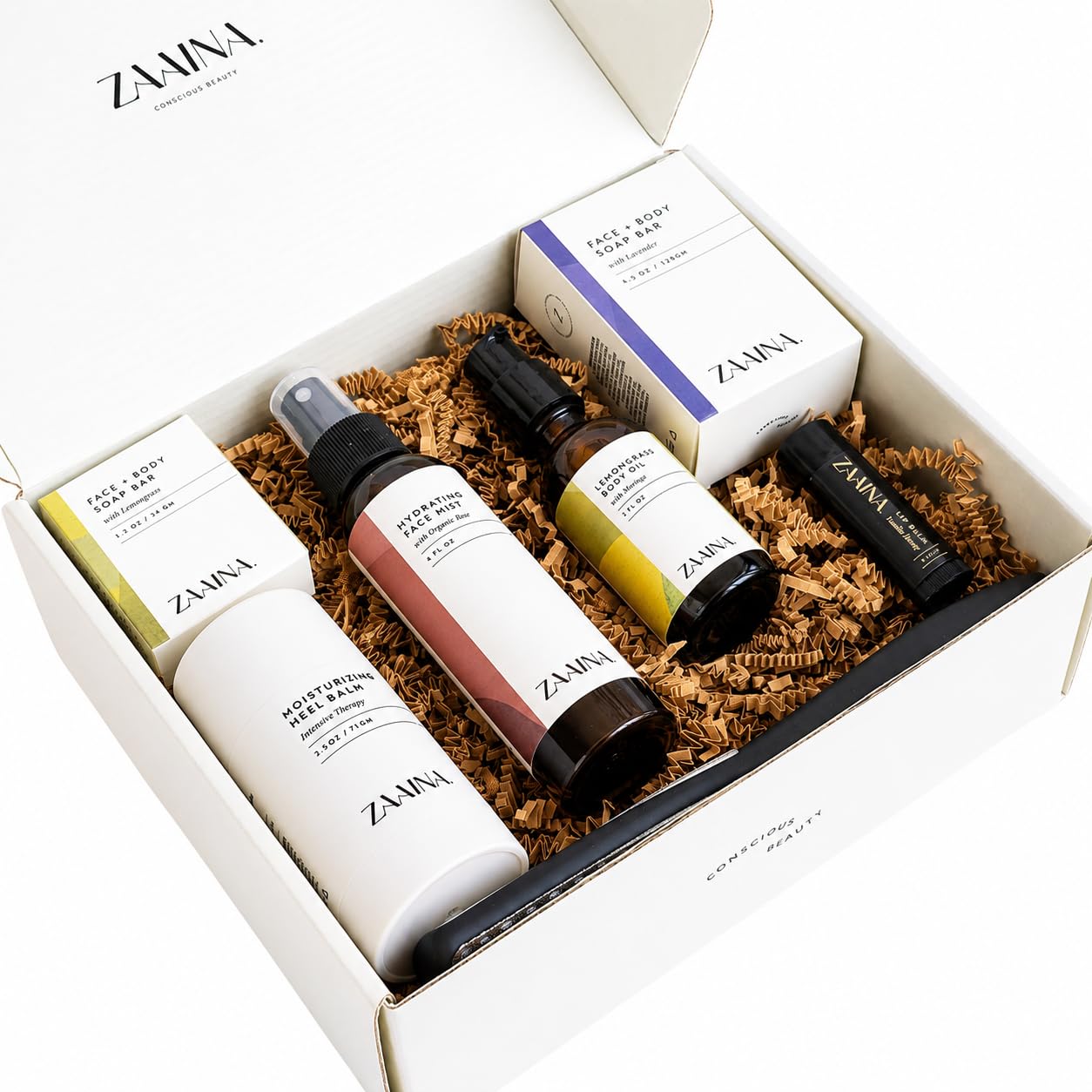 ZAAINA Kit benessere e spa: cesto regalo di Natale per donne, regali spa rilassanti per lei, kit di auto-cura per mamma, moglie e amica, pacchetto spa per farsi piacere a casa