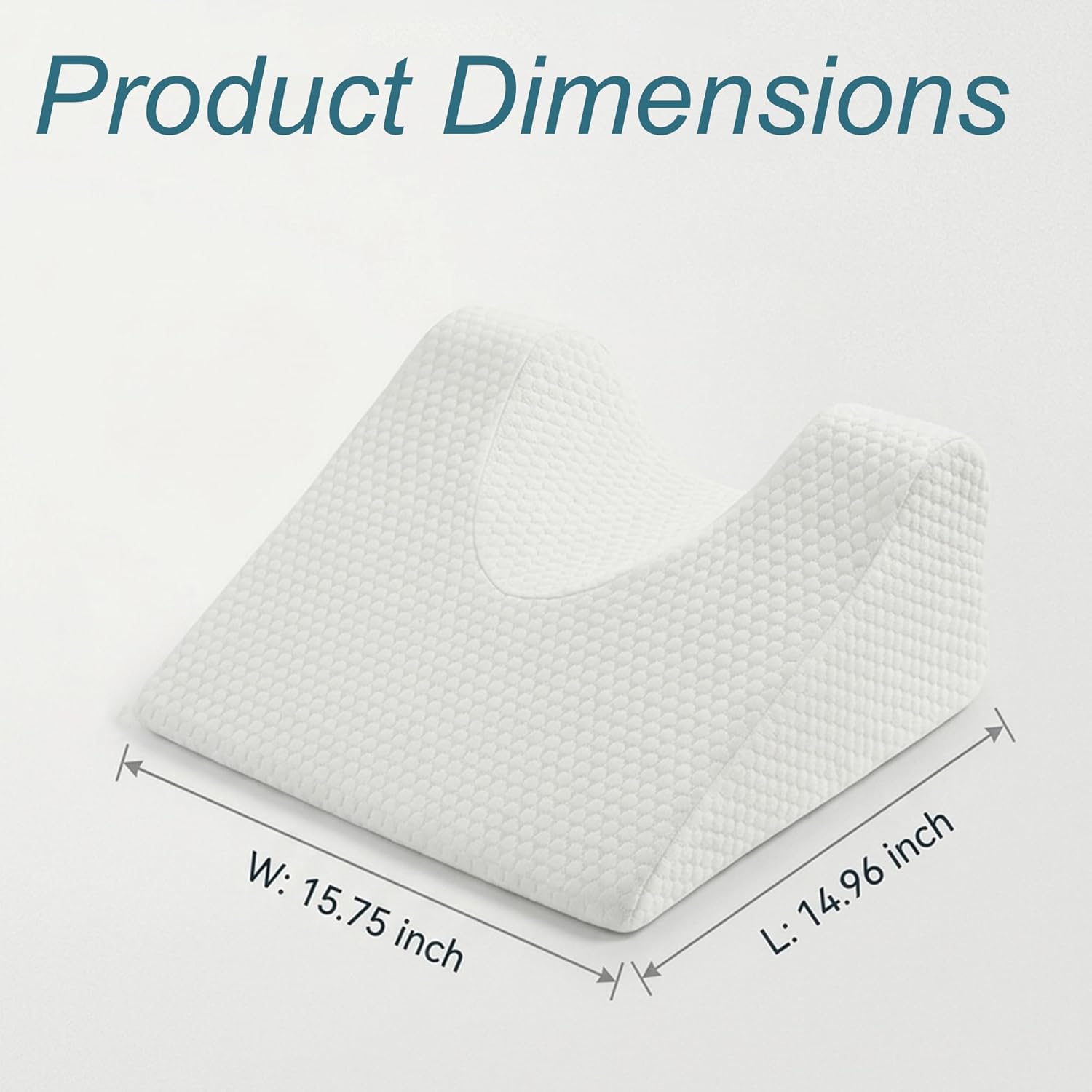 Facial Surgery Recovery Pillow Back Sleeper Wedge Pillow for Facelift & Rhinoplasty Recovery,Memory Foam Support Back Sleeping Training Pillows Suit for After Neck Surgery Hair Transplant or Nose Job
