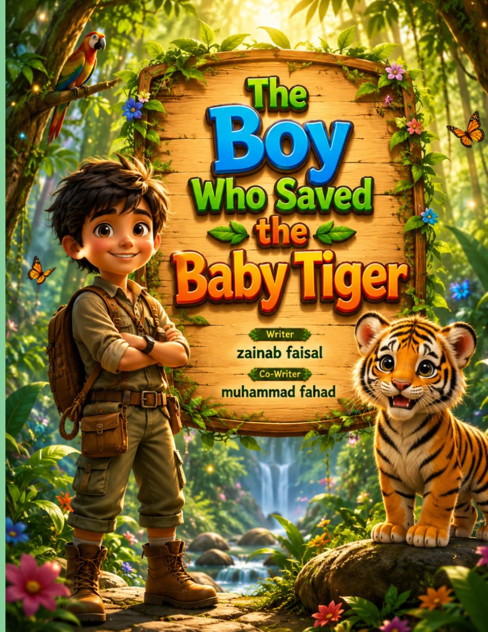The Boy Who Saved The Tiger: A Courageous Adventure About Friendship, Wildlife, and Bravery (5-Minute Bedtime Jungle Adventures)