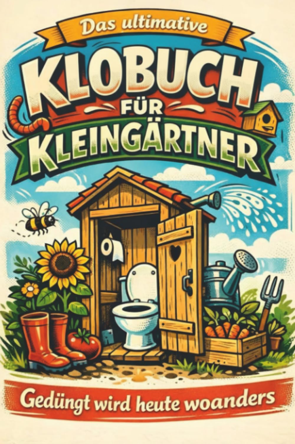 Das ultimative Klobuch für Kleingärtner: Gedüngt wird heute woanders. Lustiges Geschenk mit Lifehacks, Fun Facts und Geschichten
