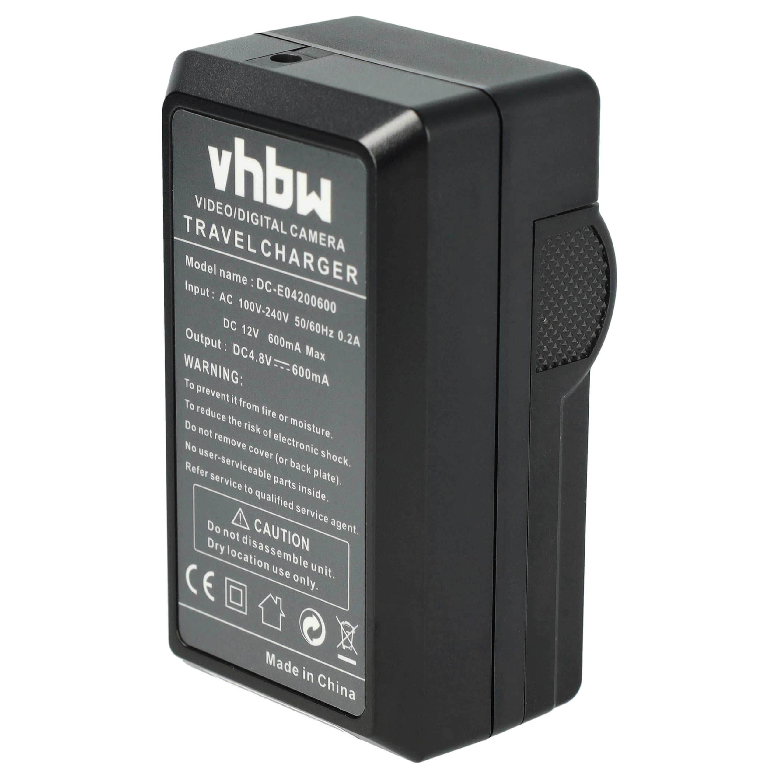 Vhbw Chargeur De Batterie Compatible Avec Kodak EasyShare DX3900, DX4330, DX4530, DX4900 Piles De L'appareil Photo Caméscope DSLR