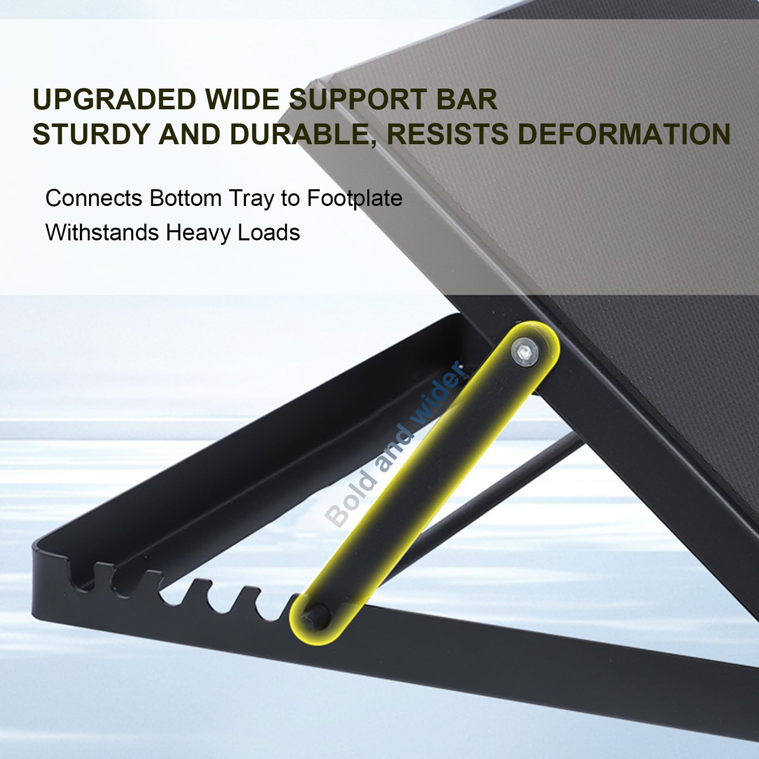 Premium Steel Slant Board,Tavoletta Propriocettiva,Tavola Inclinata Regolabile e Antiscivolo Per Lo Stretching/Cunei Per Squat Profondi e Miglioramento Dello Squat Elevato(Capacità 300 Kg)