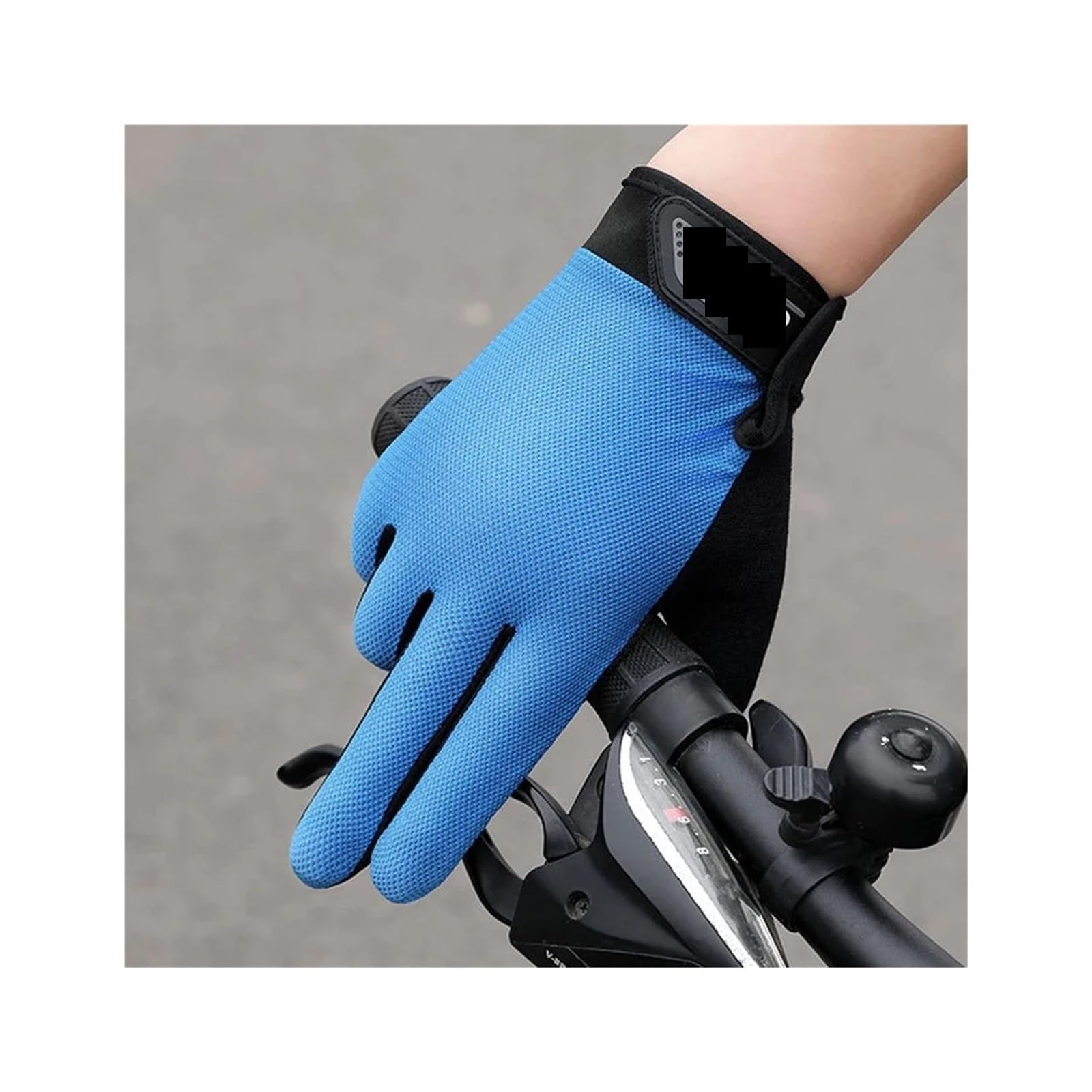 Guantes de Pesca con Dedos completos for Hombre y Mujer, Guantes Largos Transpirables, Accesorios Verano para Pesca