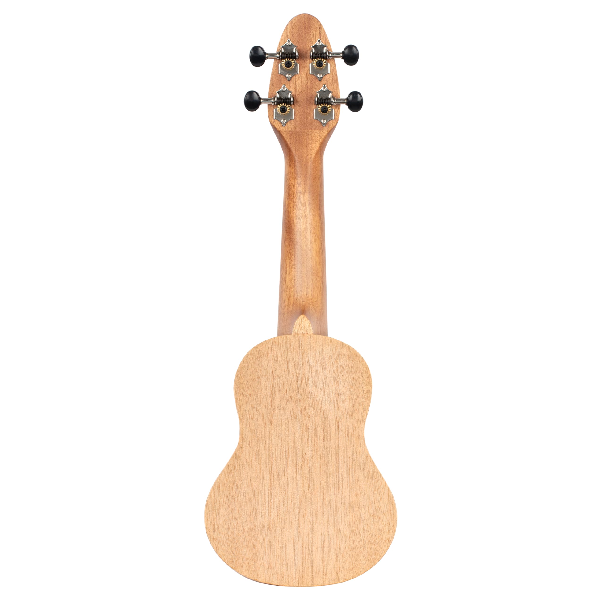 Ortega Guitars Ukulele Sopranino Mancino – Acustico – Keiki K1 Series – Okoume, Natural (K1-MM-L)