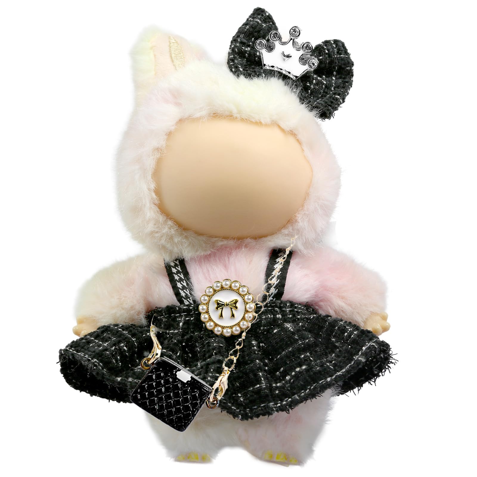 Clothes for LABUBU Doll (NO Doll),Outfit for LABUBU,Clothes Set for LABUBU Dress Up,Accessories for LABUBU