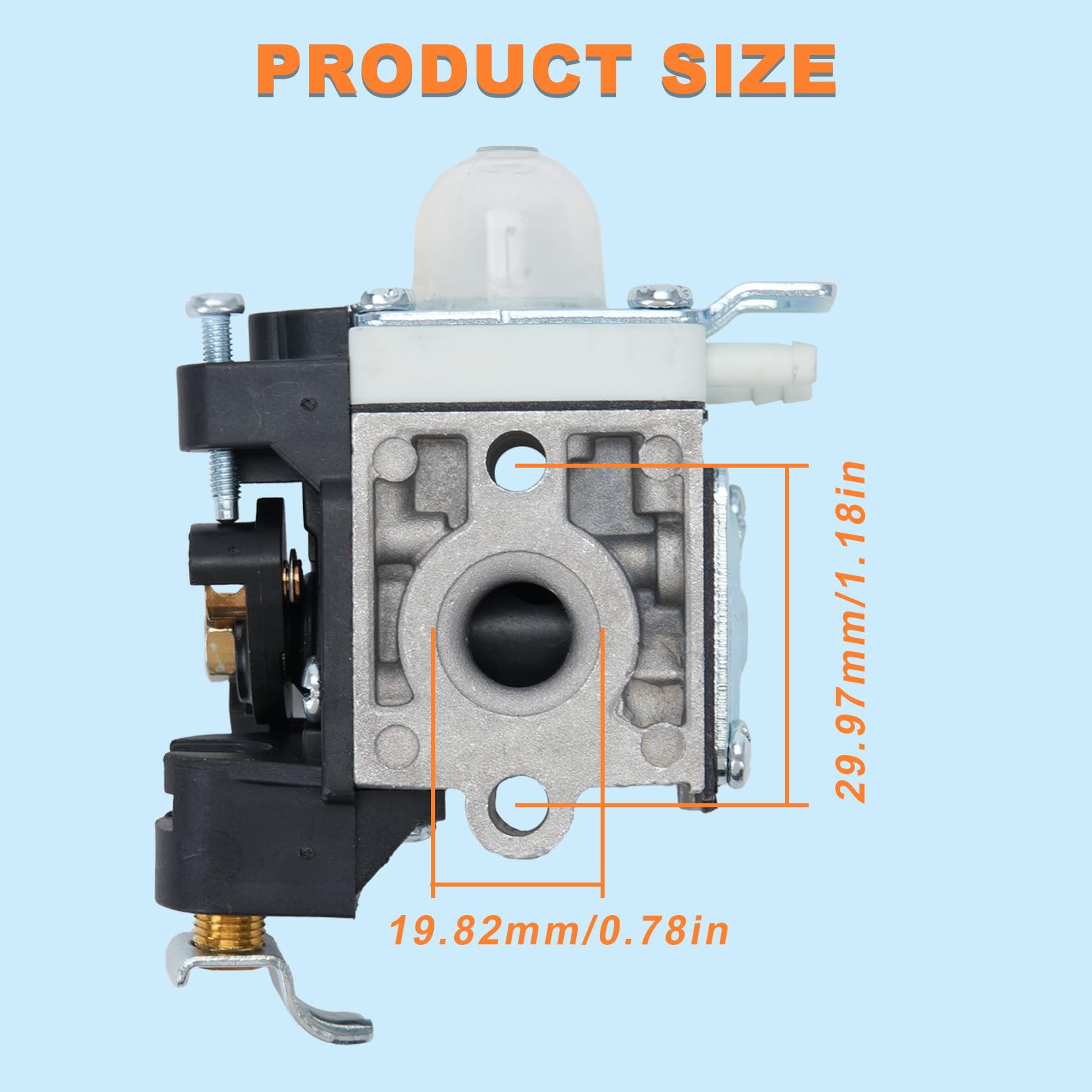 Carburatore per soffiatori Echo PB-265L PB-265LN PB-255 PB-255LN PB-251 ES-255, Carburatore RB-K90 per Echo A021005040 A021005030 con Filtro Dell'aria, Guarnizione del Carburatore