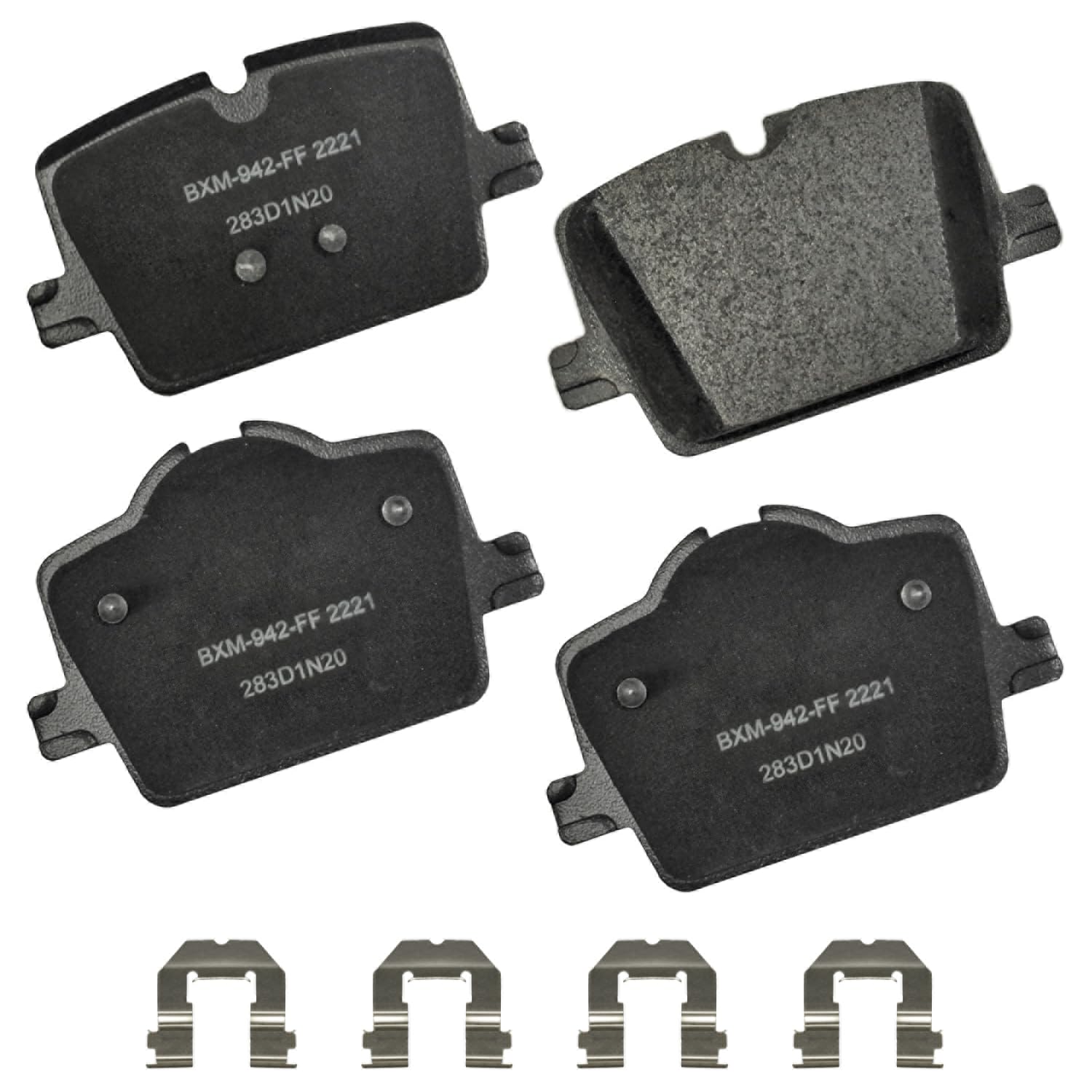 Bendix Premium SBM2221 Semi-Metallic Rear Brake Pads for BMW 230i,230i xDrive,330e,330e xDrive,330i,330i xDrive,430i,430i Gran Coupe,430i xDrive,430i xDrive Gran Coupe,i4,Z4,Toyota GR Supra