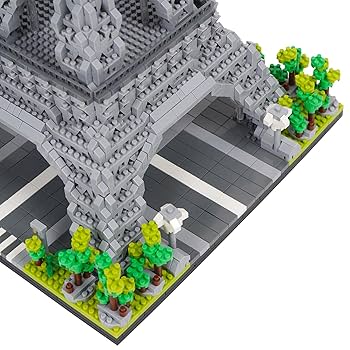 Amazon.co.jp: LULUFUN マイクロブロック エッフェル塔 ブロック