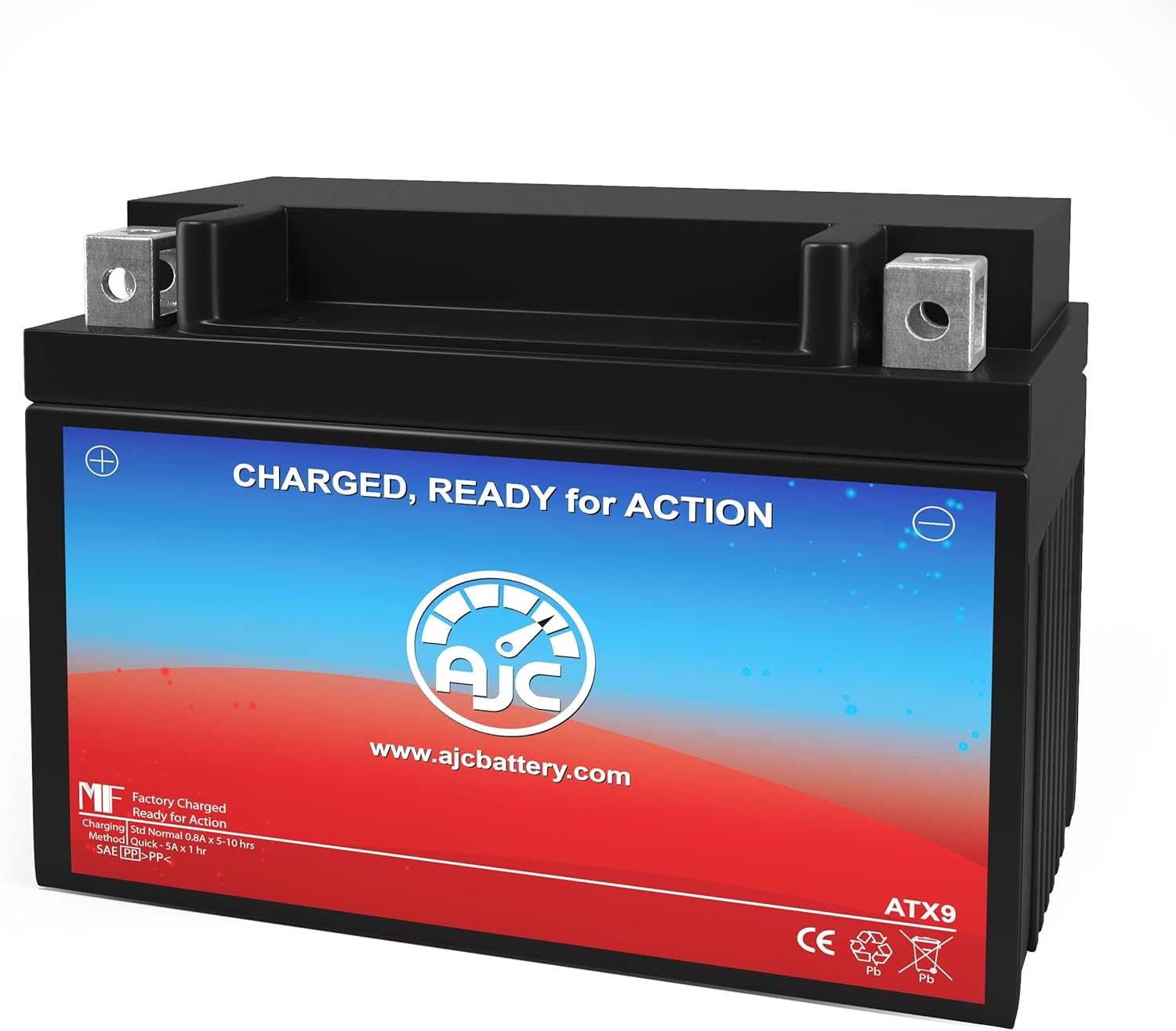AJC Battery Compatible with Kawasaki EX400 Ninja 400 ABS SE 400CC Motorcycle Battery (2019)