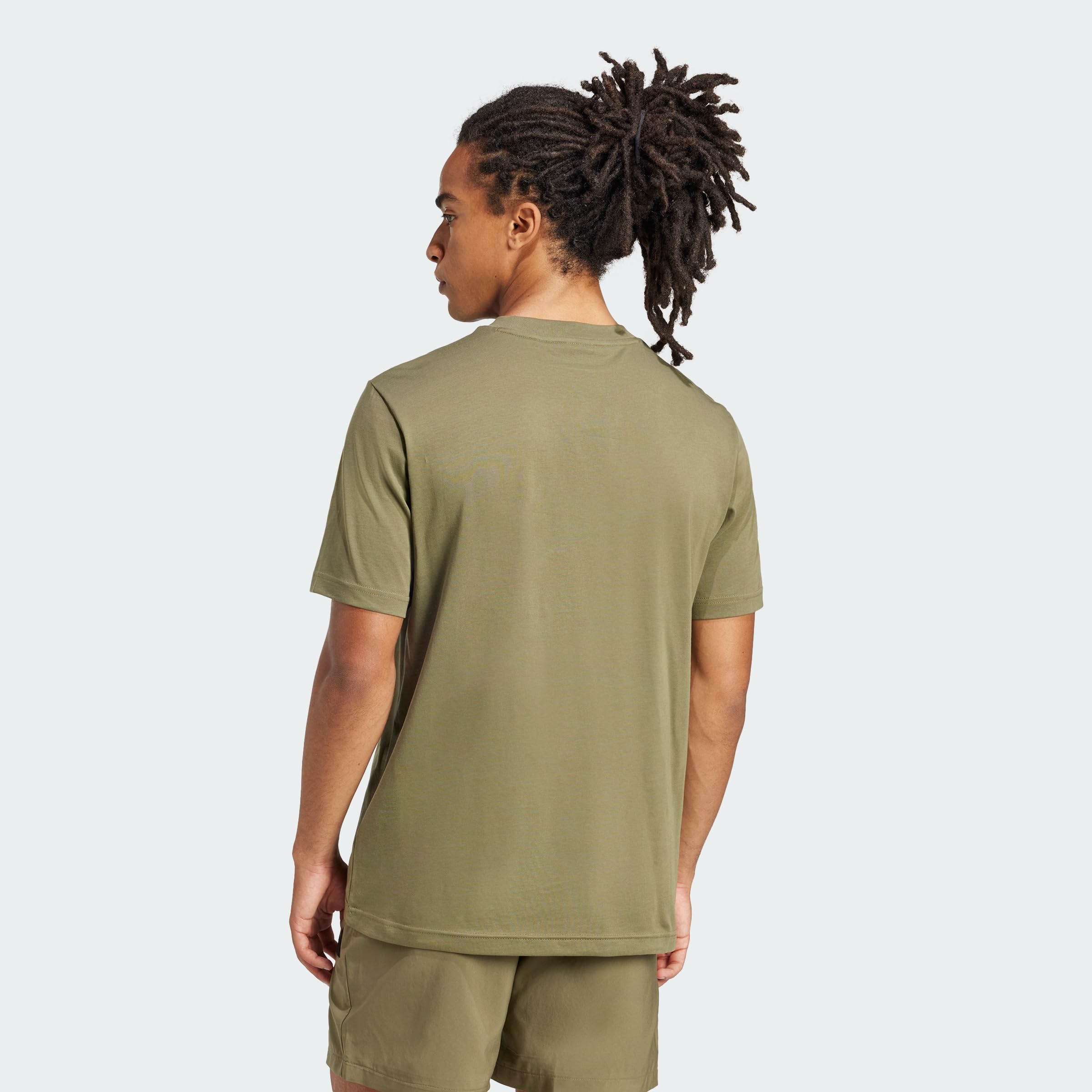 Adidas Homme Essentials Small Logo Single Jersey Tee
