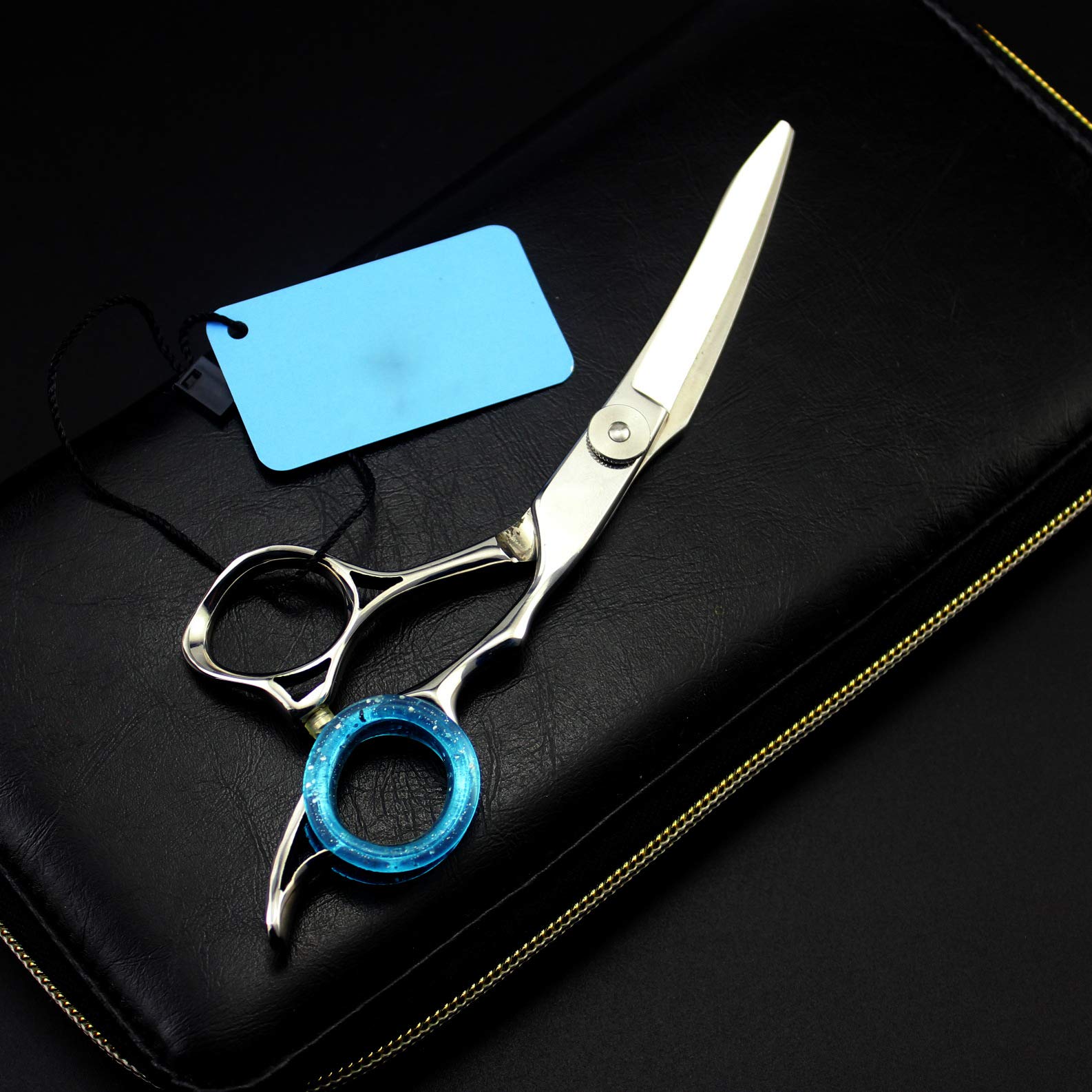 6 Pouces Professionnel Ciseaux Cheveux Coiffure Set Barber Coupe Cisailles Enfant Hommes Et Femmes Sécurité Utilisation - Pliage Ciseaux