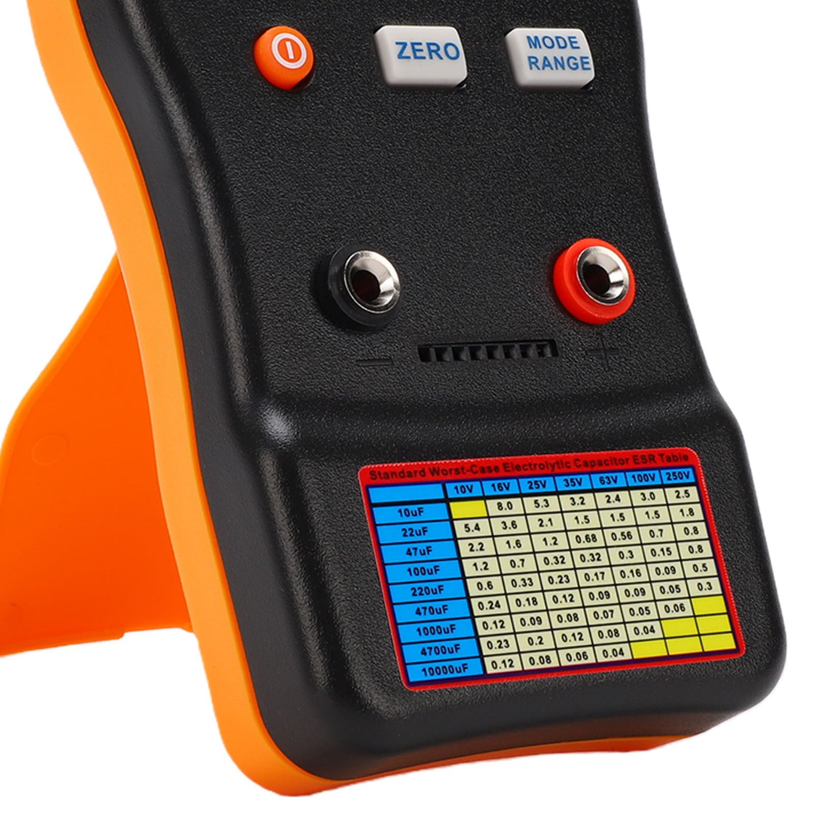 Generic Cyfrowy Miernik Pojemności Szybki Pomiar Tester Wyświetlacza LCD Elementów Obwodów, Rezystancja Wewnętrzna 0-100R, Zasilany Bateriami AA
