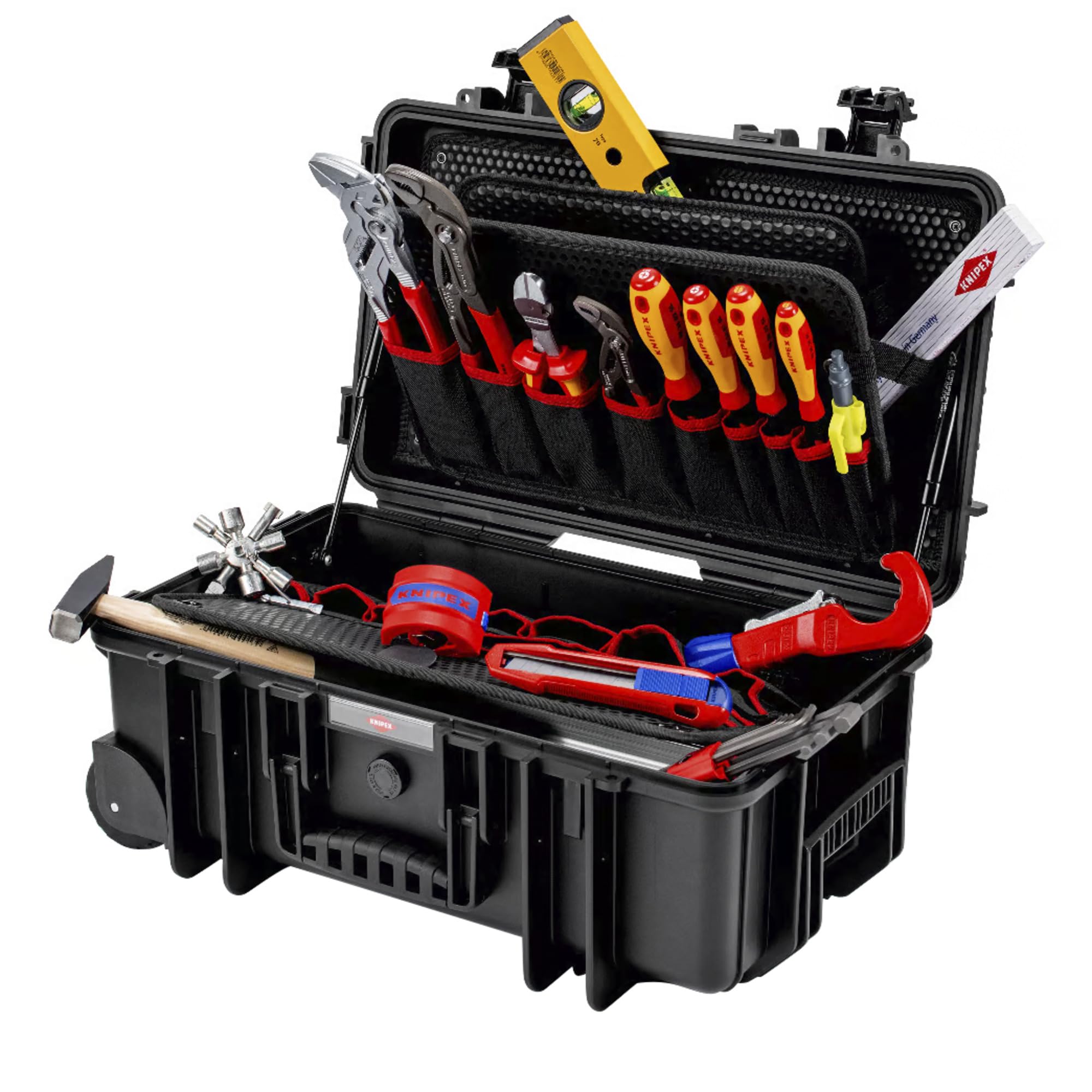 Mallette à Outils Knipex Robust26 Move pour Plomberie - 17 Outils Inclus