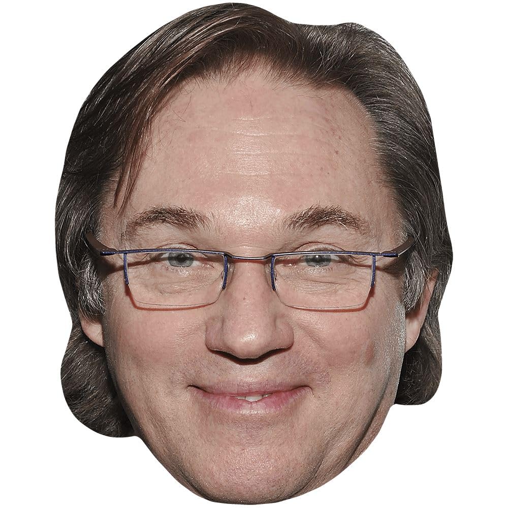 Richard Thomas (Smile) Celebrity Mask, Flat Card Face, Fancy Dress Mask