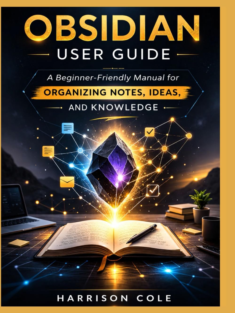 Obsidian User Guide: A Beginner-Friendly Manual for Organizing Notes, Ideas, and Knowledge