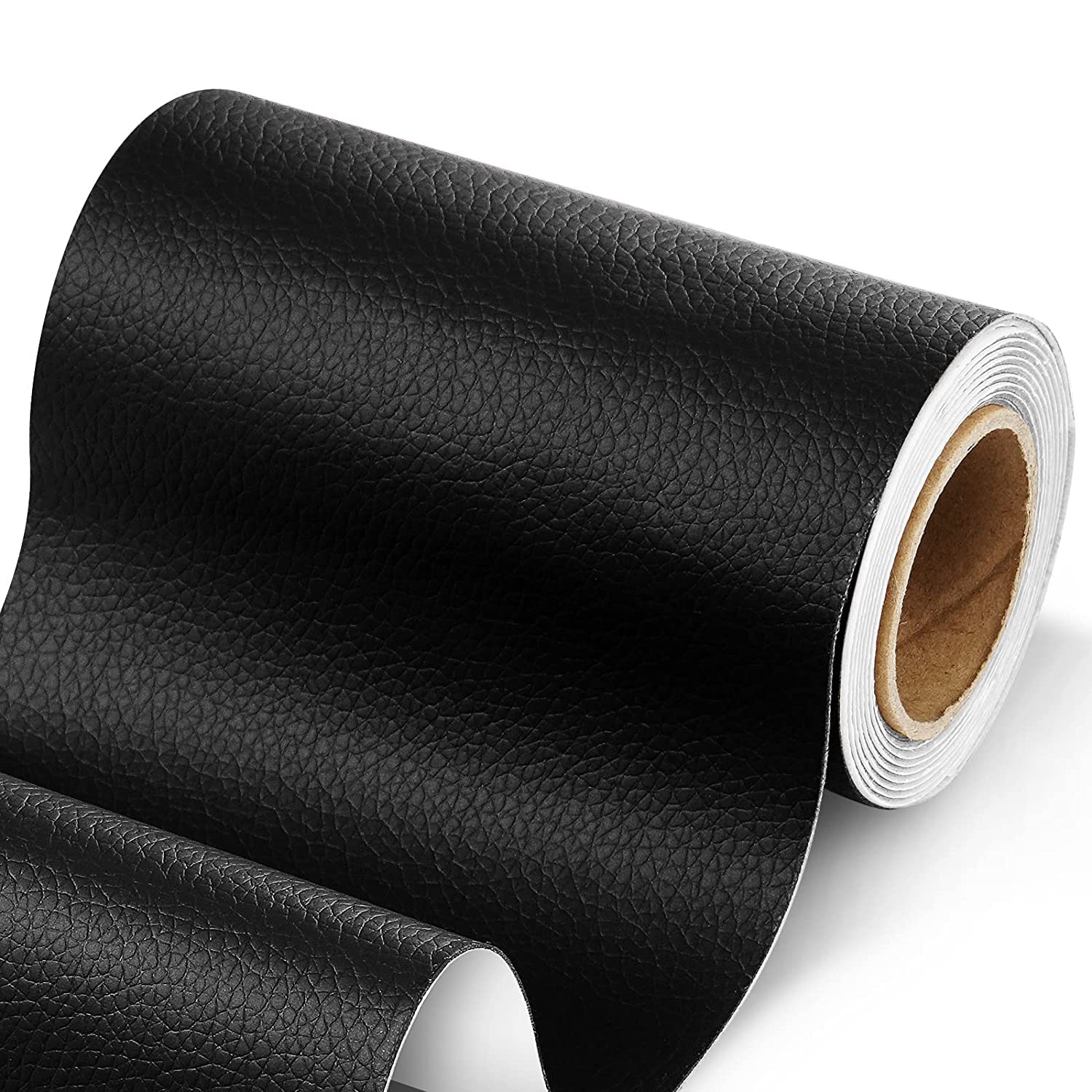 COSMOS STAR 2 Pcs Black Leather Repair Kit 8"x12"In, For Couches and Cars Black Leather Repair Patches Kit For Couch Furniture Sofas Car Seat Handbag's Jackets Super, Thin Vinyl Repair Kit-picture-20