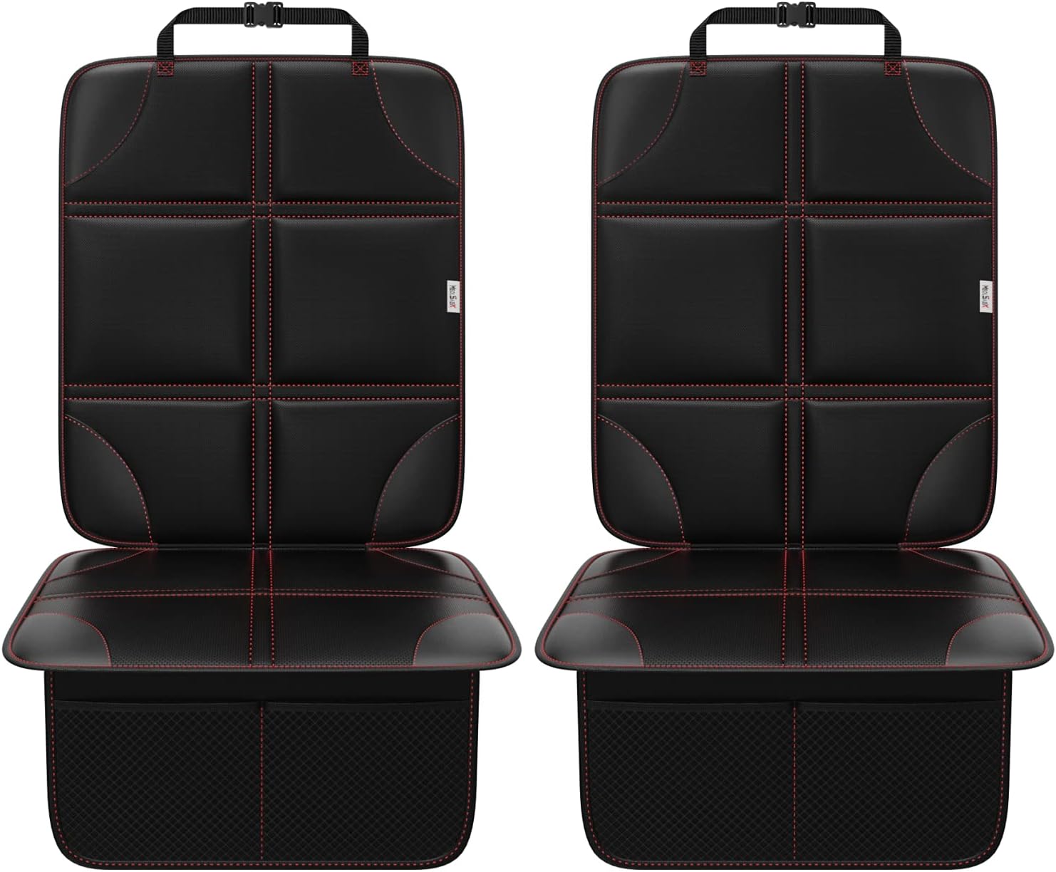 Meolsaek Car Seat Protector, NonSlip Padded Backing Will