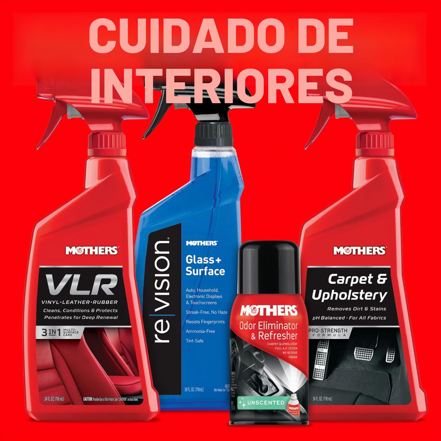 Mothers 06524 VLR VINYLLEATHERRUBBER Care - 24 OZ. by Mothers
