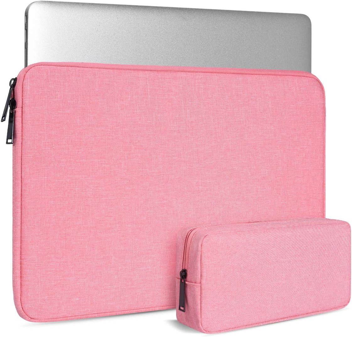 14 Inch Laptop Sleeve Computer Bag for Dell Latitude/Inspiron/Dell 14 Plus, Lenovo Ideapad 3, ASUS Chromebook VivoBook14 Inch Case, Pink