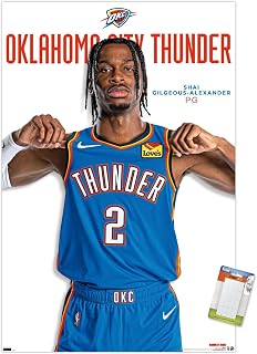 NBA Oklahoma City Thunder - Shai Gilgeous-Alexander Feature Series 23 Wall Poster