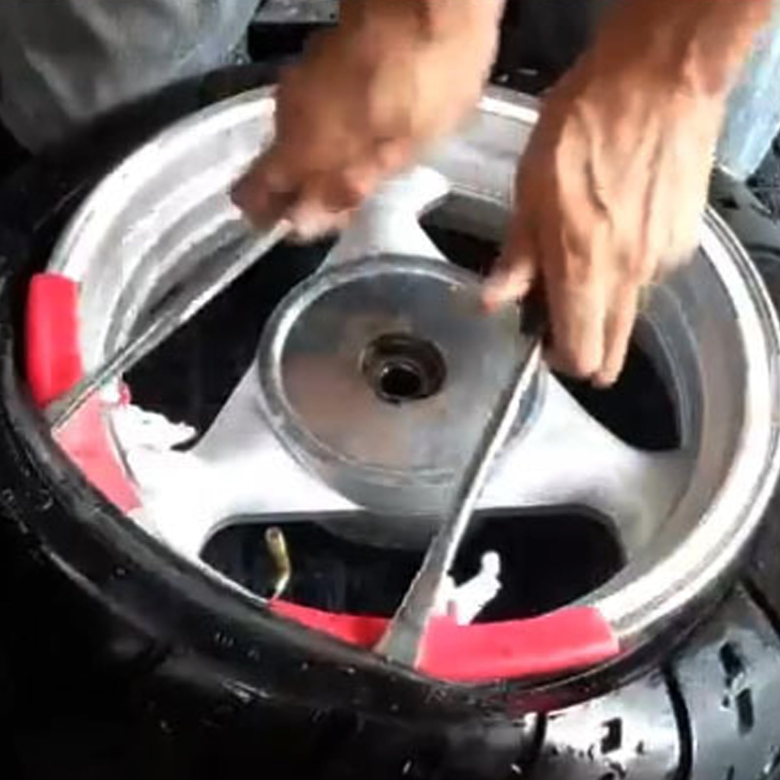 Protezioni Per Cerchioni In Gomma - Kit Di 6 Per Cambio Pneumatici Auto E Moto - Foto 6