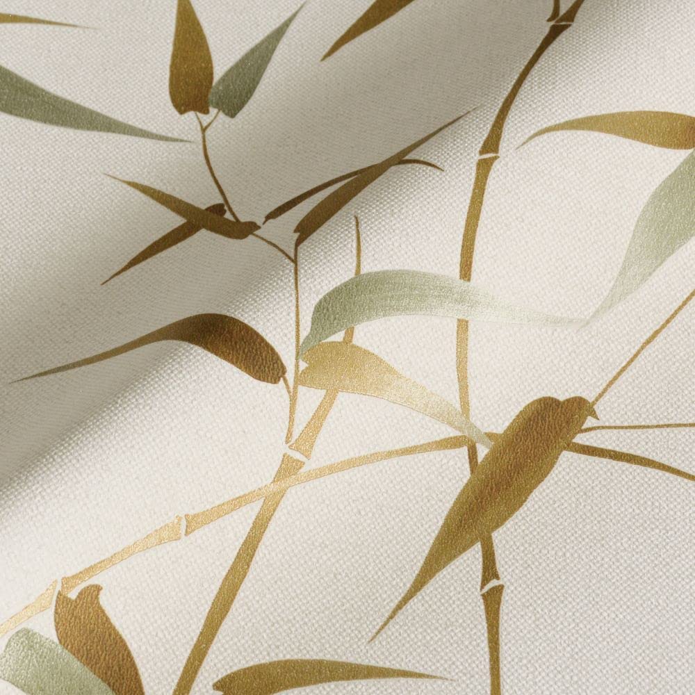 Amazon | 壁紙屋本舗 壁紙 張り替え 自分で 和柄 笹 竹 白 和調