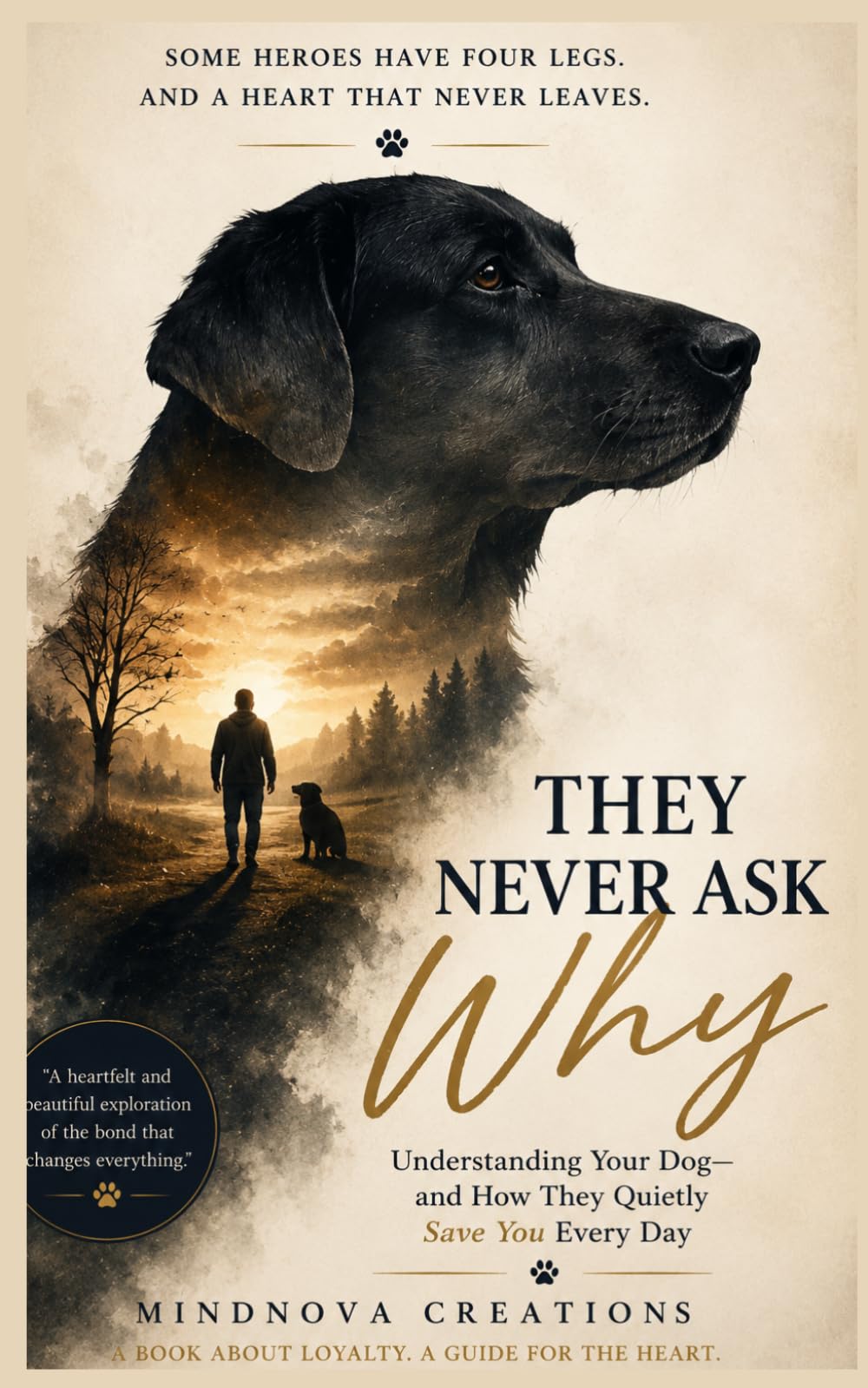 THEY NEVER ASK WHY: Understanding Your Dog — Their Mind, Their Language, Their Love / How Dogs Mend Broken Humans — Loneliness, Grief, Depression, and the Road Back to Yourself