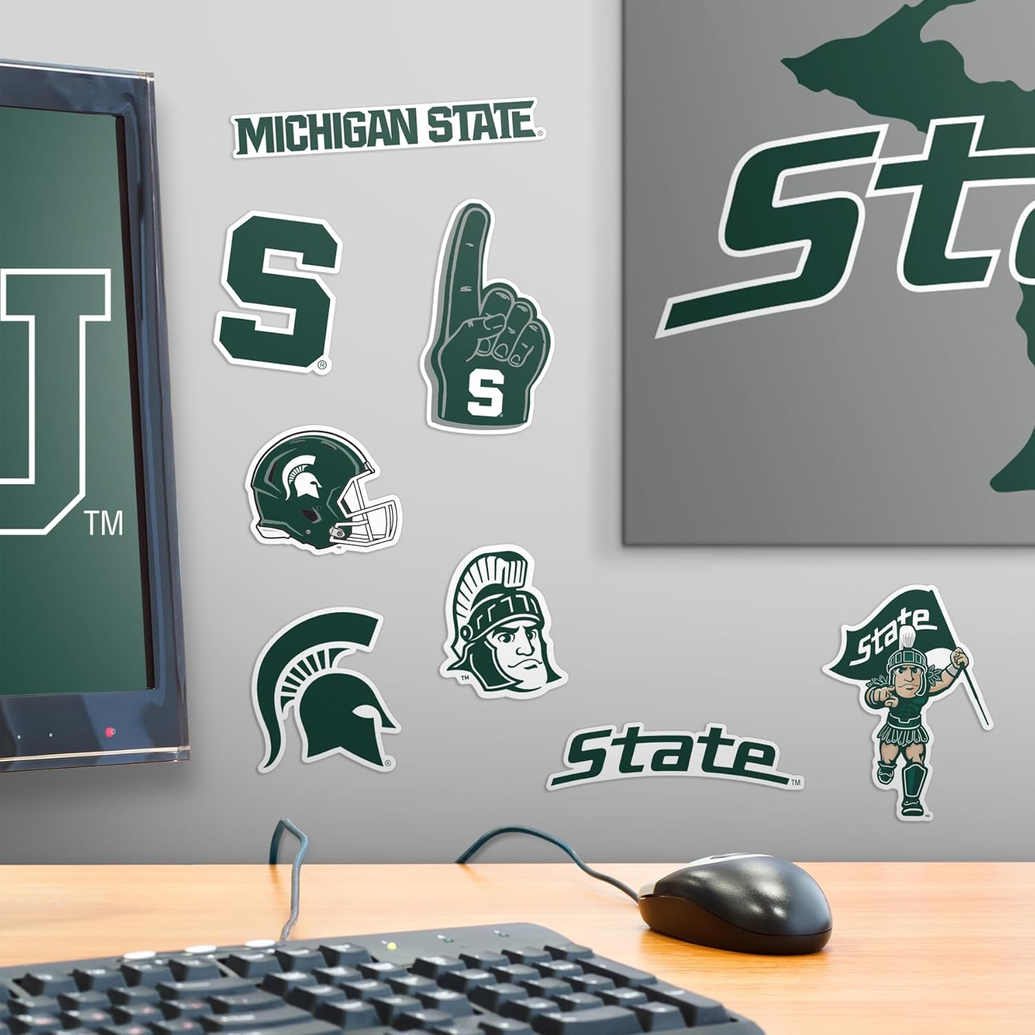 Michigan State University Stickers – 50ct Premium Vinyl Decal Pack, Large Die‑Cut Designs for Laptop, Water Bottle, Scrapbook, Tablet, Car, Skateboard & More – Officially Licensed MSU Spartan - Image 6
