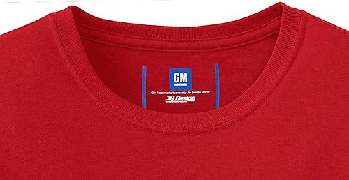 Miniatura 4 de JH DESIGN GROUP Camiseta Chevy Corvette C7 Emblem Mujer Negro Rojo Heather-Gris