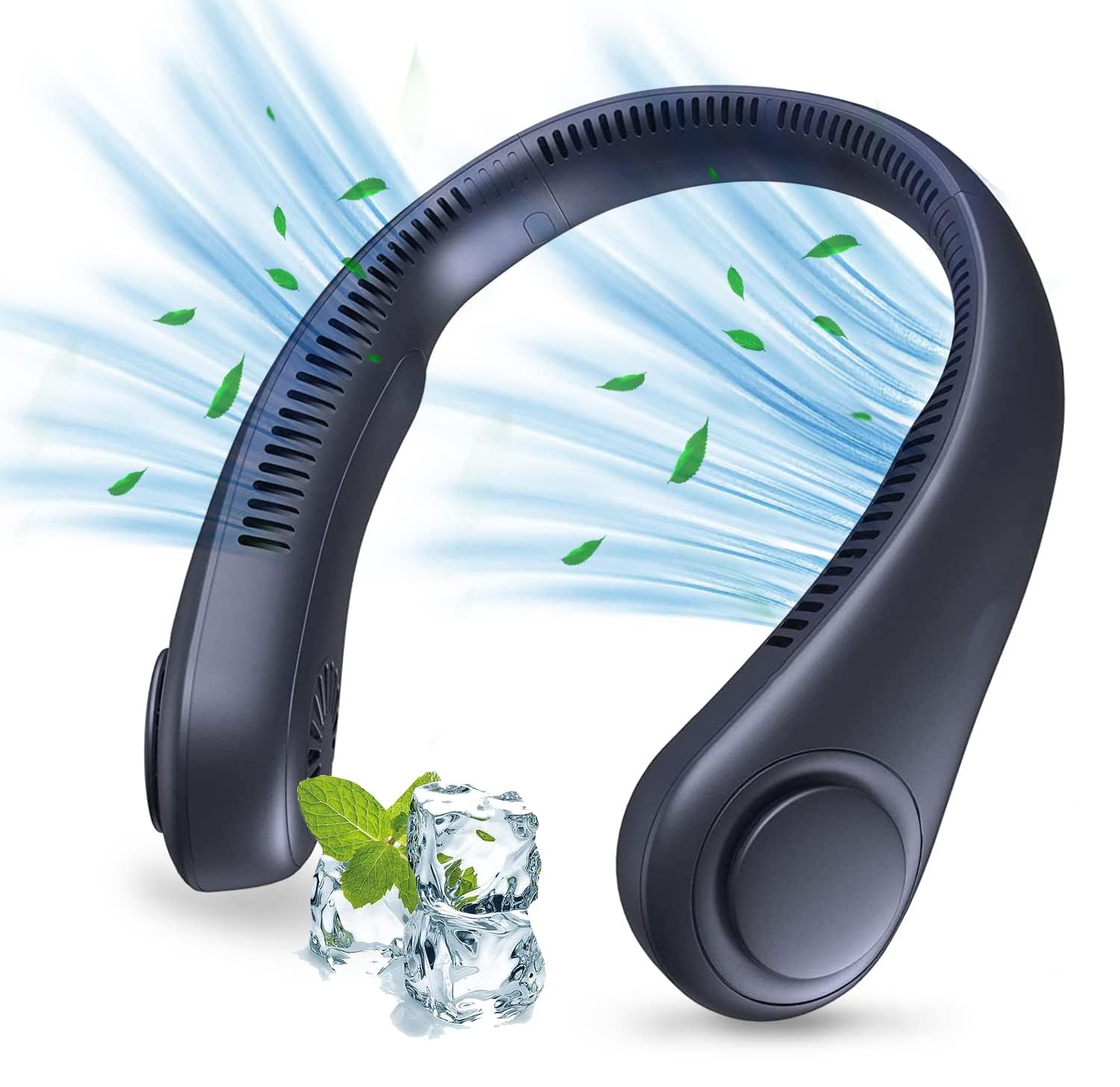 DDLC Neck Fan, Portable Fan Strong Wind, Upgraded 5200mAh Air Volume,360° Cooling, No Hair Twisting, Even Air Volume On Both Sides, Non-Slip Material, Short Charging, Long Use Time(random color) (B0CXY12SWJ) Amazon Price History, Amazon Price Tracker