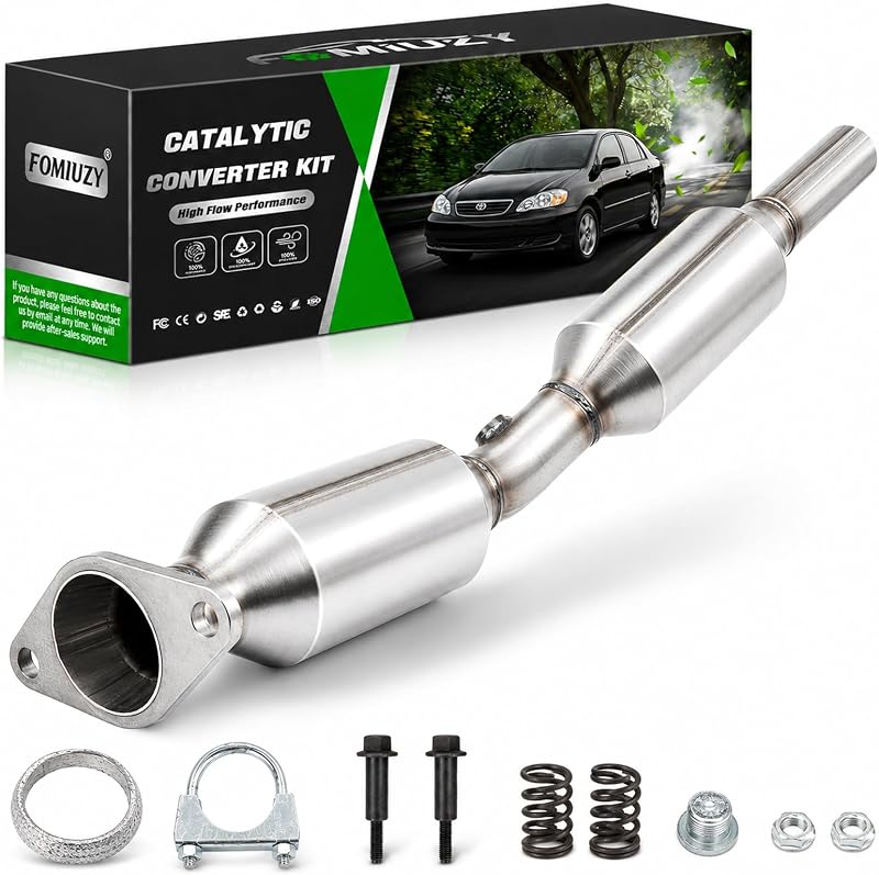 Kit de catalisador dianteiro FOMIUZY para Toyota Corolla, Matrix e Pontiac Vibe 1.8L 2003–2008 – 1 unidade