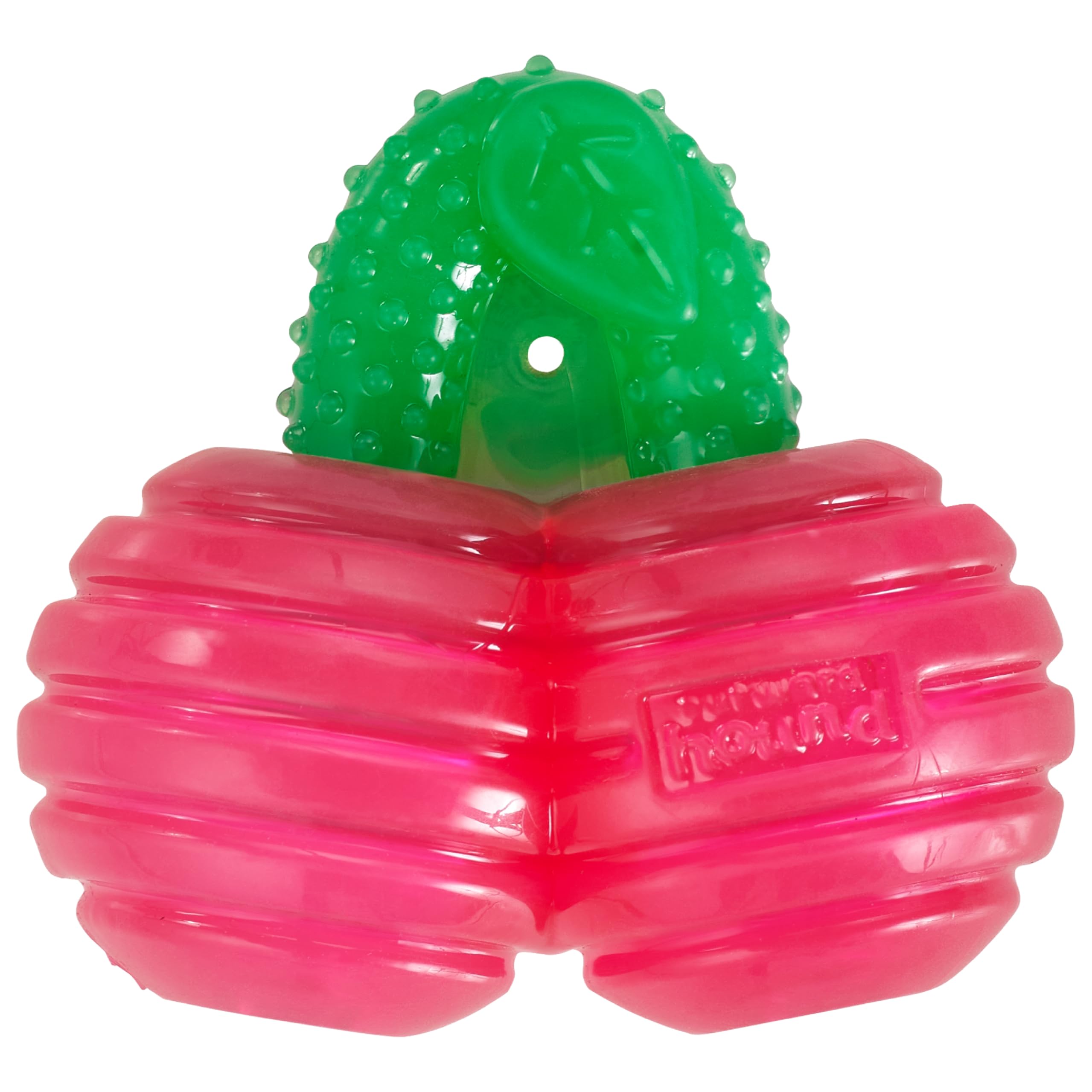 Outward Hound Gummiez Cherries Dog Toy Treat Stuffer 4 x 4 Cherry-Scent Interactive Chew for Dogs Promote Healthy