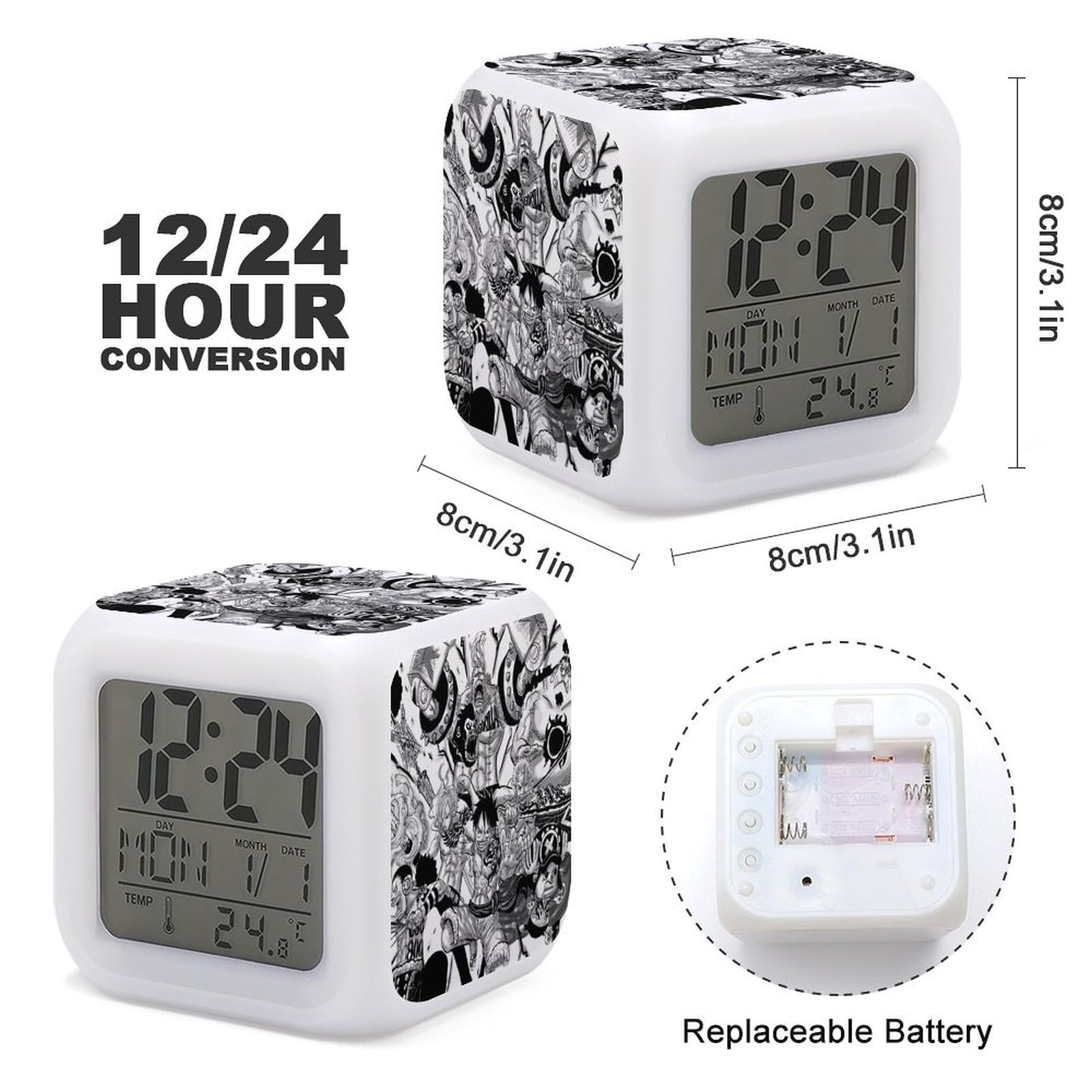 ワンピース グッズ 4点 まとめて ぬいぐるみ 目覚まし時計 扇風機 Amazon.co.jp: 目覚まし時計 ワンピース ONE PIECE 墨式