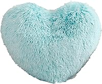 Vista 7 de MorroMorn Almohadas de Corazón Esponjosas, Almohadas Decorativas Peludas para Sofá, Cama, Linda Decoración de Habitación para Mujeres, Niñas, Niños
