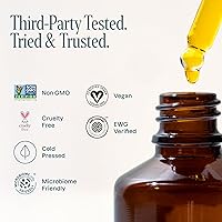 Vista 3 de Cliganic Aceite de Jojoba No GMO, a granel 16oz 100% Puro para Piel, Cabello y Rostro, Prensado en Frío, Natural, Sin Hexano - Relajante