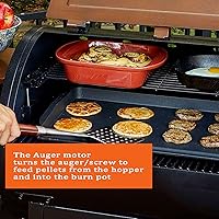 Vista 6 de Kit de motor de taladro de repuesto de 1.6 rpm, compatible con parrillas de pellets de madera Traeger/Pit Boss y parrilla ahumadora Camp Chef, motor