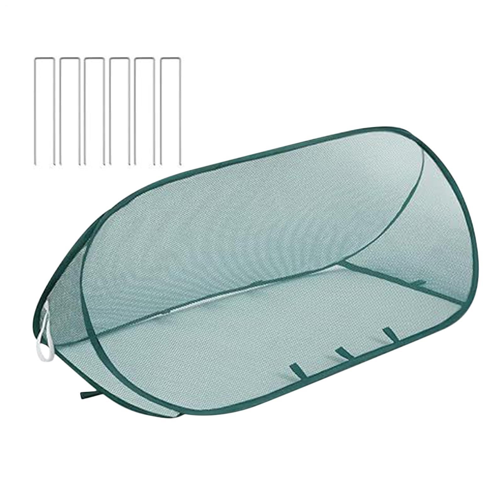 Filet pop-up anti-nuisibles pliable avec tentes de protection maille fine x2
