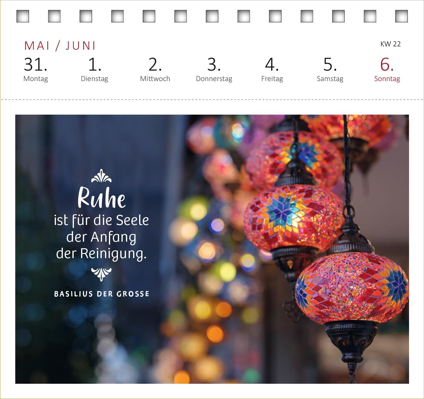 Postkartenkalender Innere Stärke 2027: Wochenkalender 2027, 53 Postkarten für mehr Resilienz