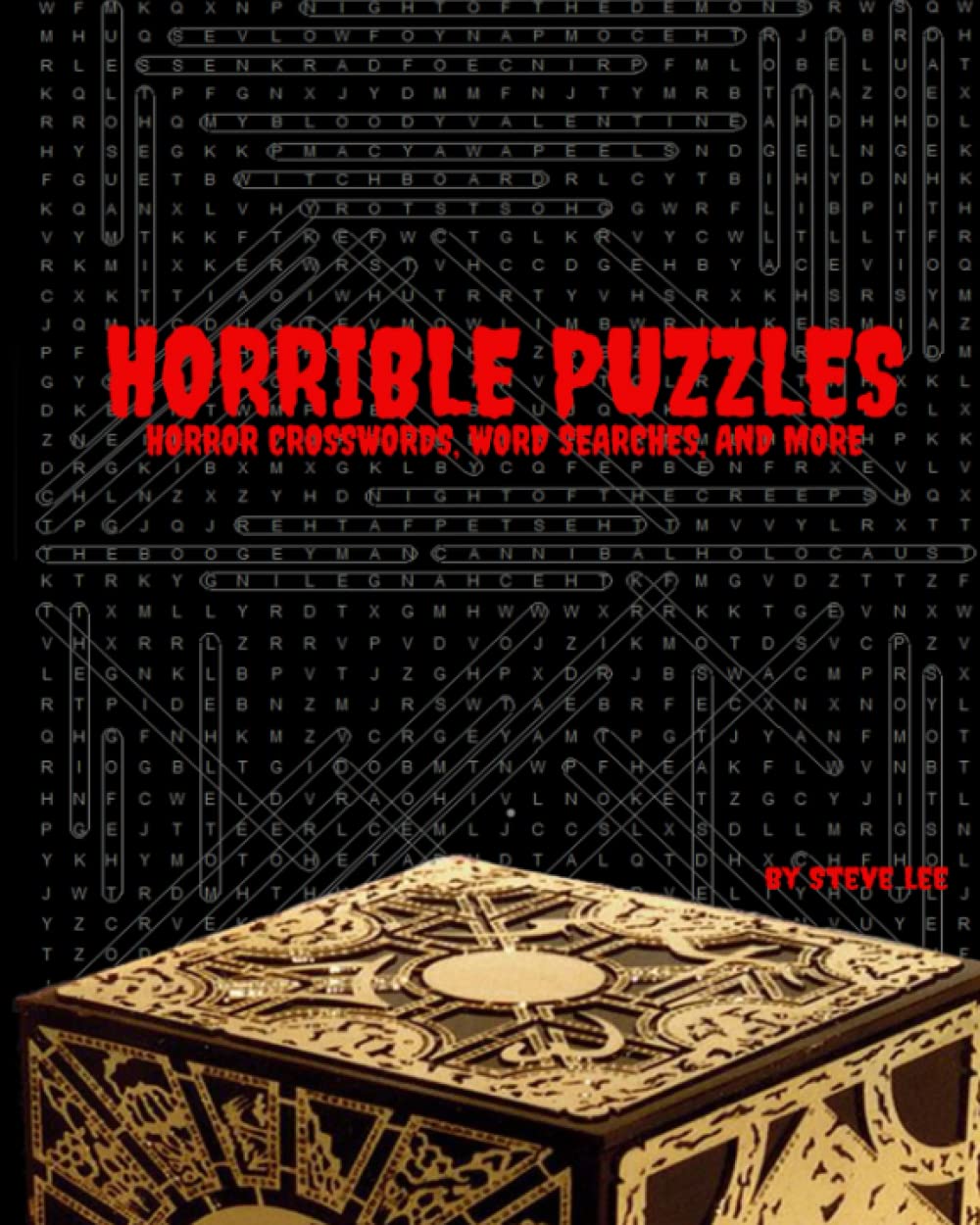 Horrible Puzzles - Horror Crosswords, Word Searches, and More