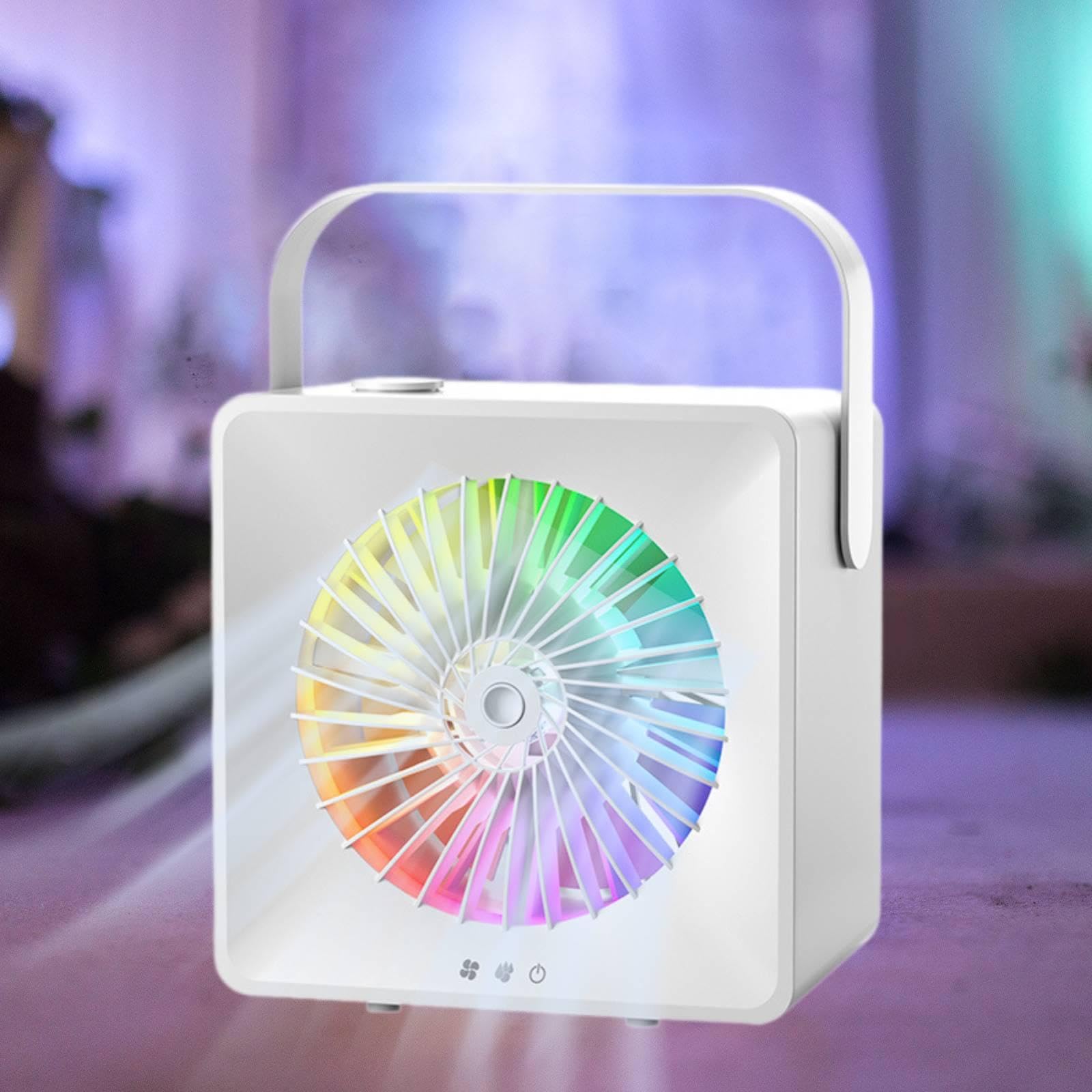 Condizionatore d'Aria Portatile, Umidificatore, Personale, Raffreddamento per La Camera da Letto