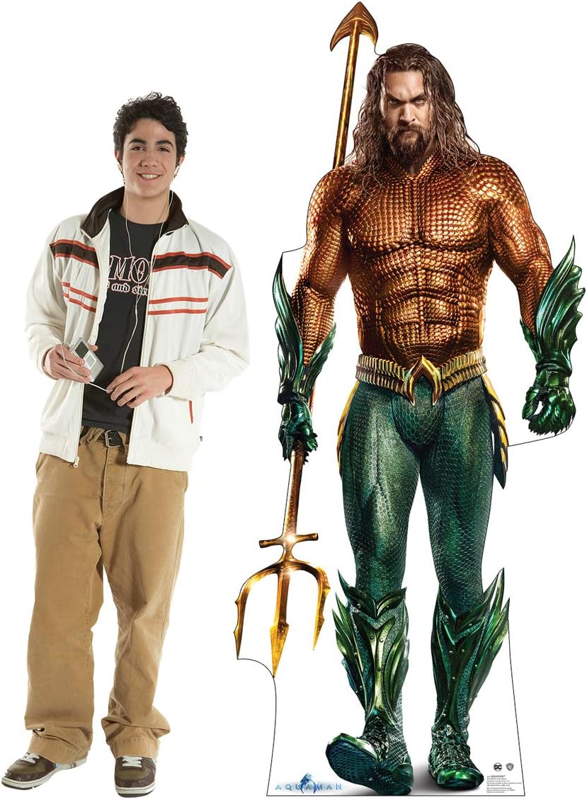 Cardboard People Aquaman Cardboard Cutout Standup - Aquaman (Warner Bros 2018 Film)
