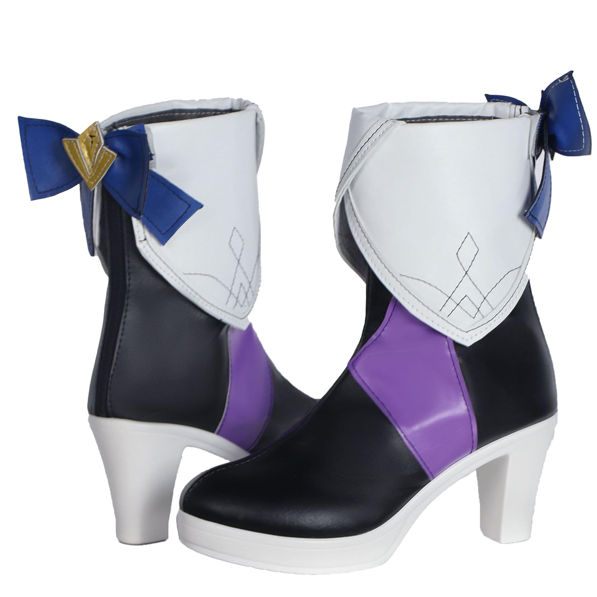 Women's Game Honkai Star Rail Herta Cosplay Boots for Halloween, Anime and Game Conventions(40) — image 1