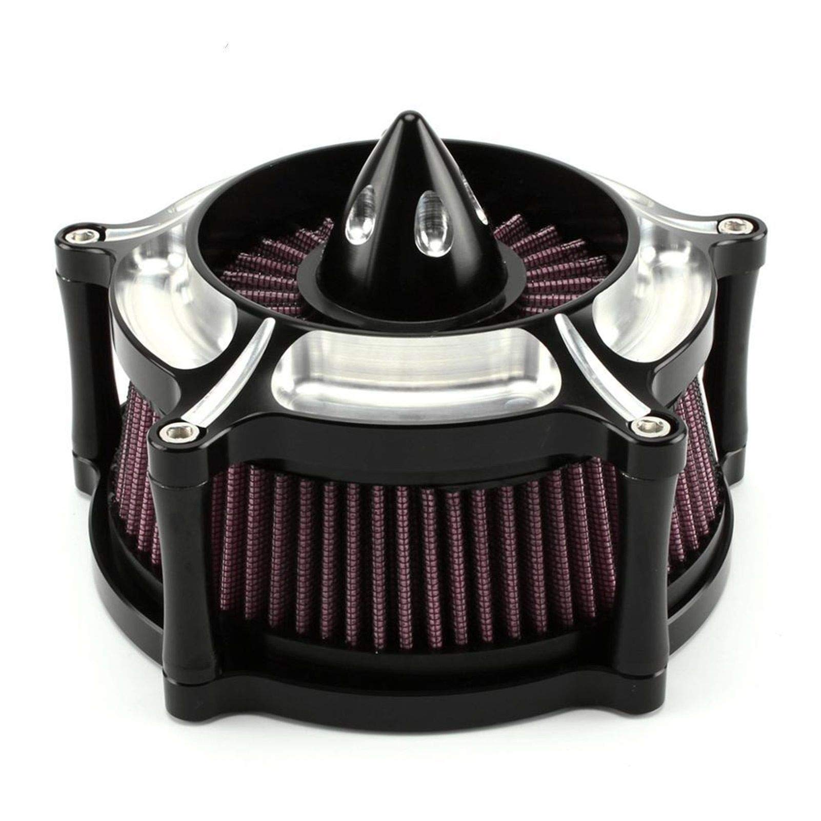 Filtr powietrza motocykla kontrastowy krój turbinowy filtr wlotowy, dla Harley, Sportster XL883 1200 1991-2019 Filtre A Air Moto
