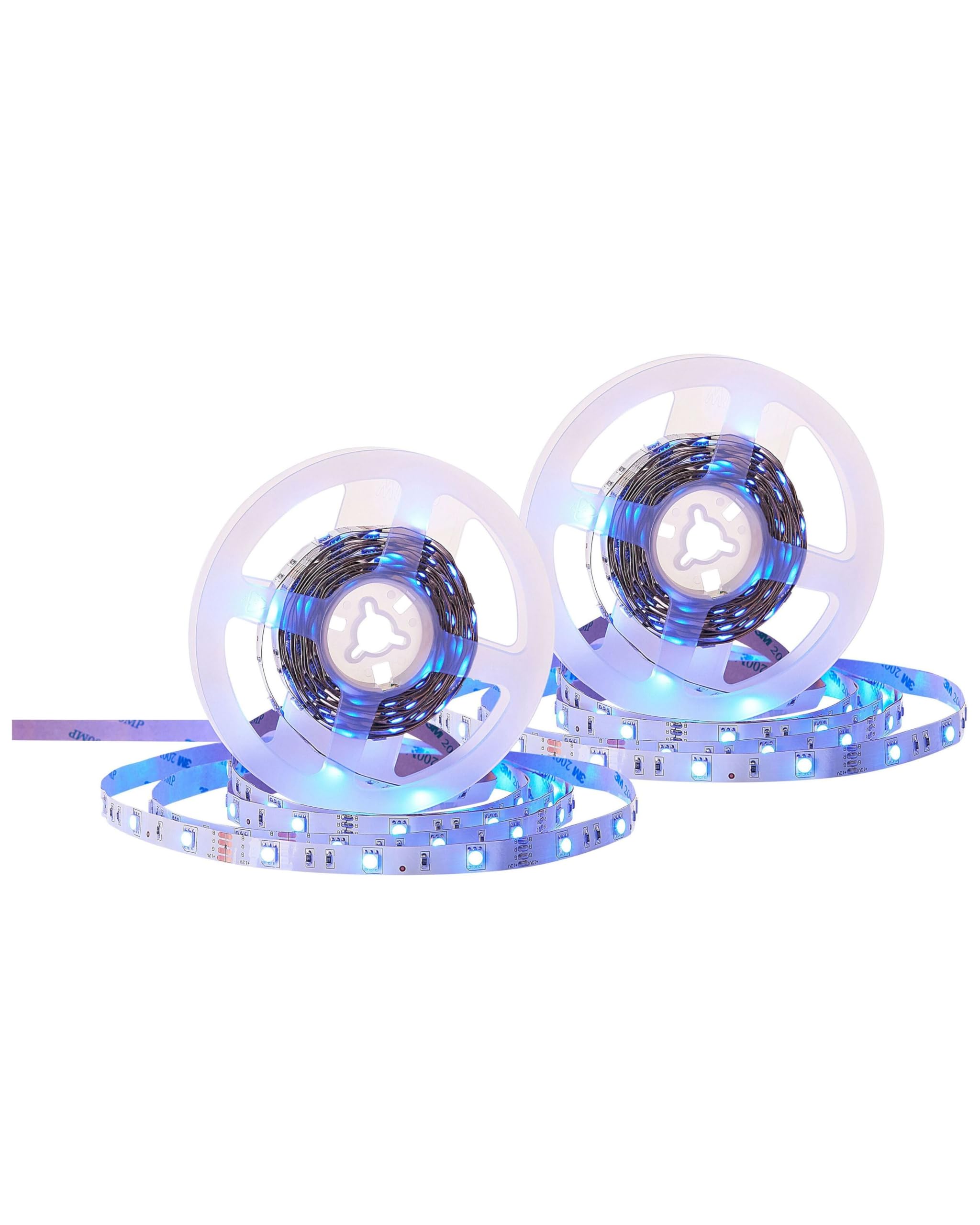 Beliani Tira LED con 16 colores 500 cm con mando a distancia y fuente de alimentación KIKORI
